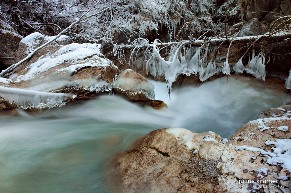 Wimbach in der Wimbachklamm - NP Berchtesgaden