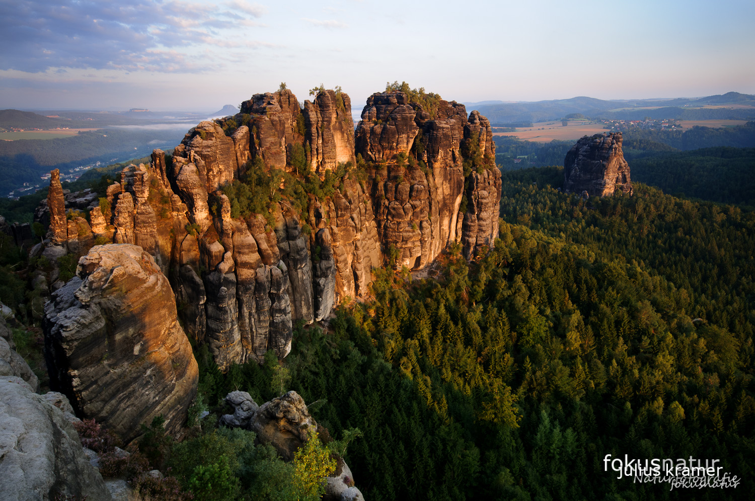 Schrammsteine und Falkenstein