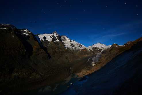 Großglockner bei Nacht