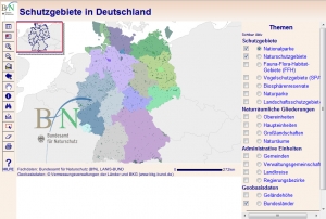 Webseite des BfN